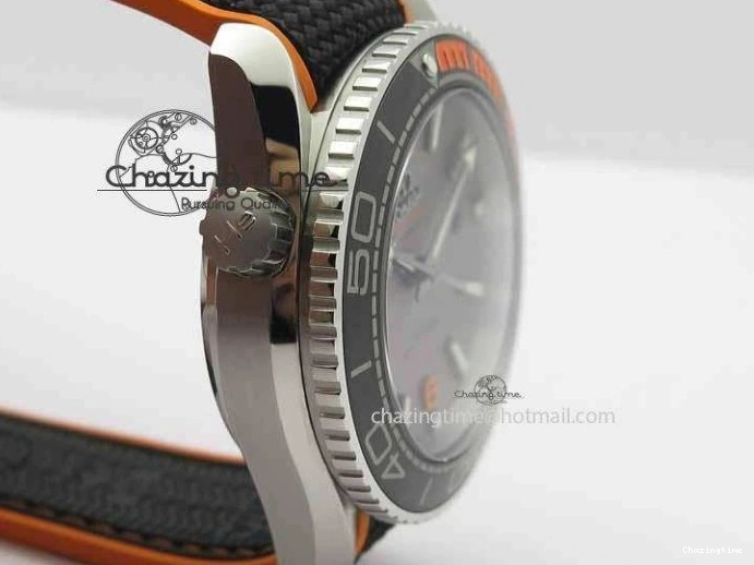 0206 UrbanStyle Planet Ocean 2016 43.5mm SS OM 1:1 Best Edition Gray Dial On Black Nylon Strap A 8168